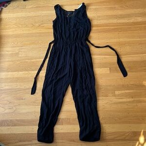 Girls black H&M romper
